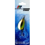 Блешня для риби, обертова, EOS S0001B, вага 9г, колір GS131027